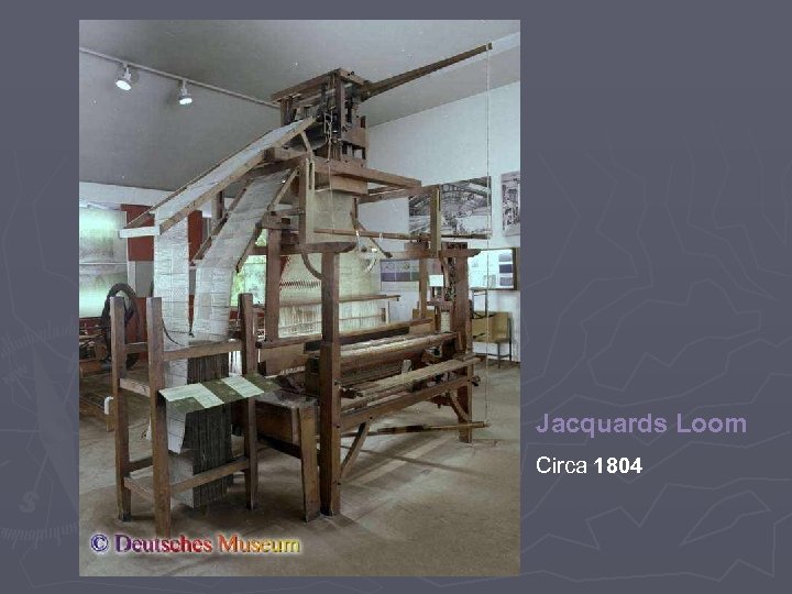 Jacquards Loom Circa 1804 