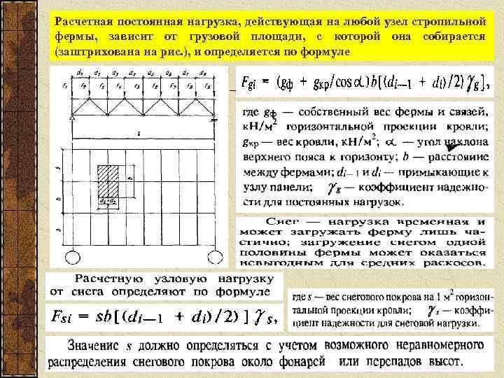 Чтобы понять размер территории фермы. Расчетная нагрузка на ферму. Как посчитать нагрузку на ферму. Расчет нагрузки на ферму. Расчетная нагрузка на фермы деревянные.