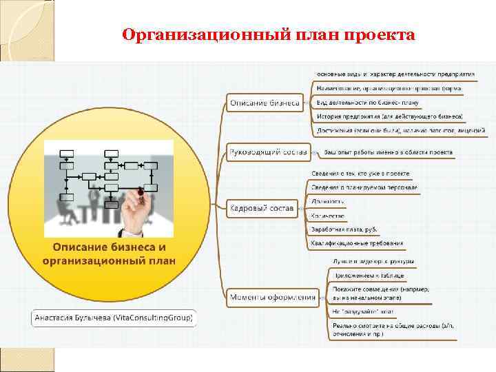 Организационный план проекта 
