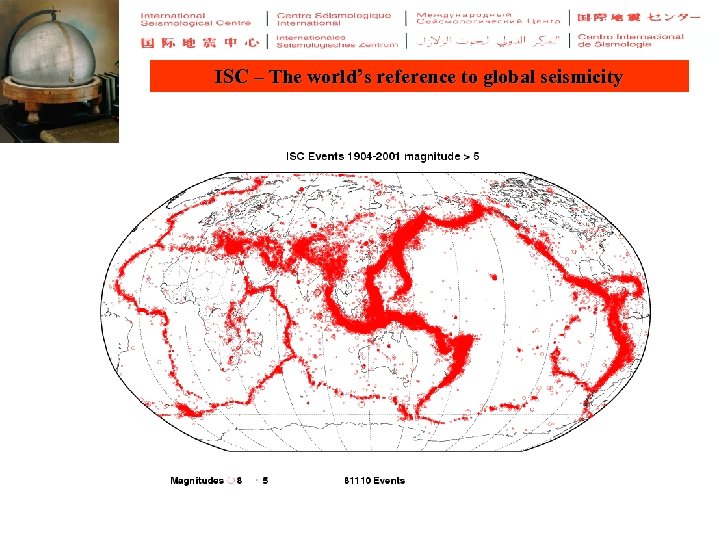 ISC – The world’s reference to global seismicity 