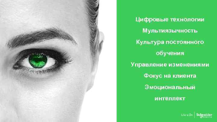 Цифровые технологии Мультиязычность Культура постоянного обучения Управление изменениями Фокус на клиента Эмоциональный интеллект 