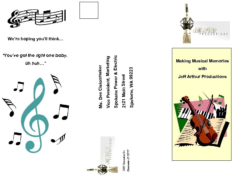 2857 Executive Dr. Spokane, WA 99223 2121 Main Street Spokane Power & Electric Vice