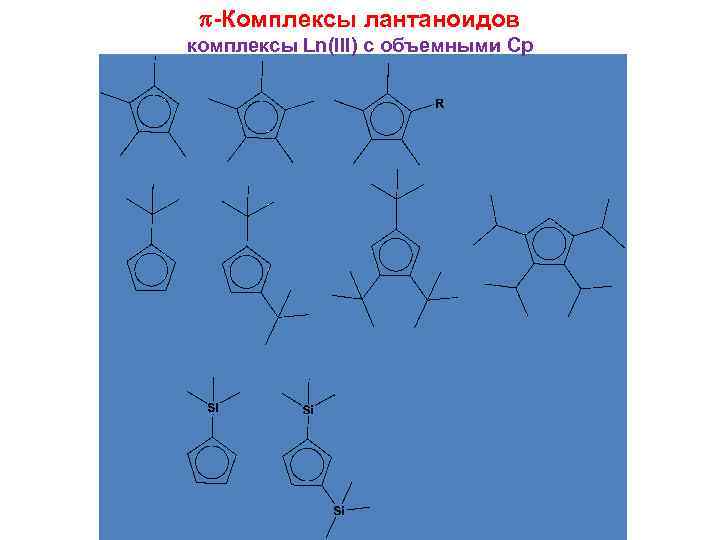  -Комплексы лантаноидов комплексы Ln(III) с объемными Cp 