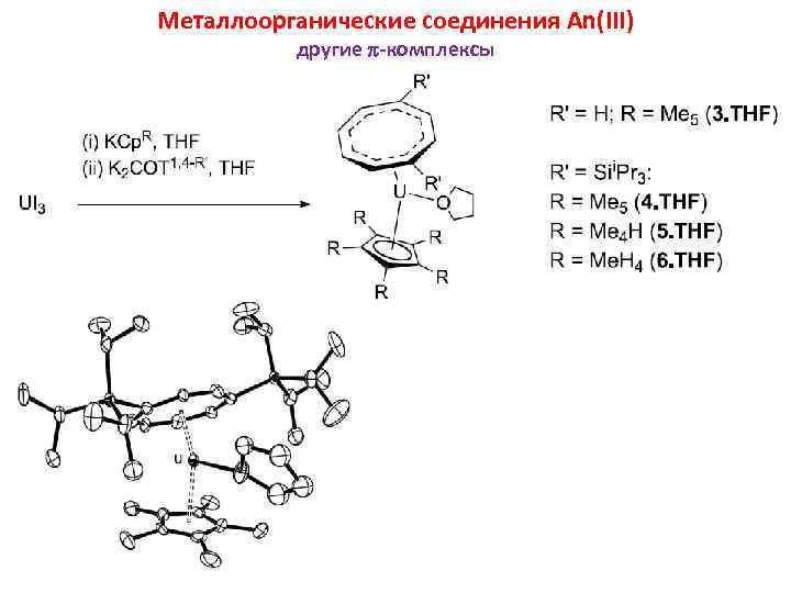 Металлоорганические соединения An(III) другие -комплексы 