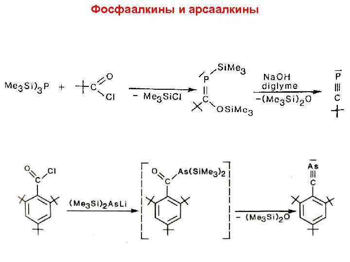 Фосфаалкины и арсаалкины 