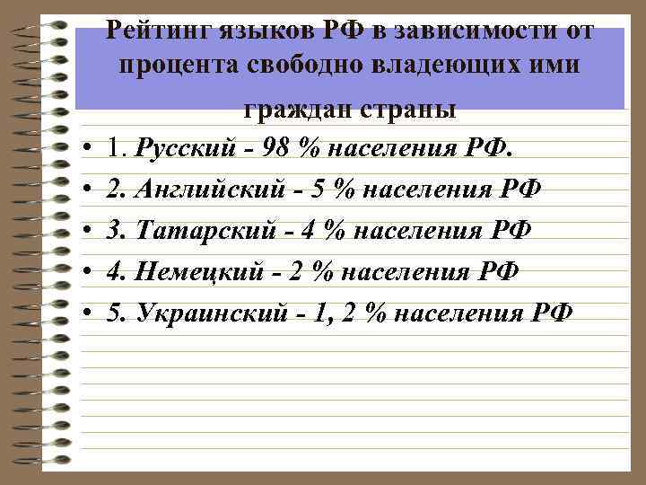 Закон о языках народов республики. Языки России список. Сколько языков в России. Список государственных языков. Языки в России в процентах.