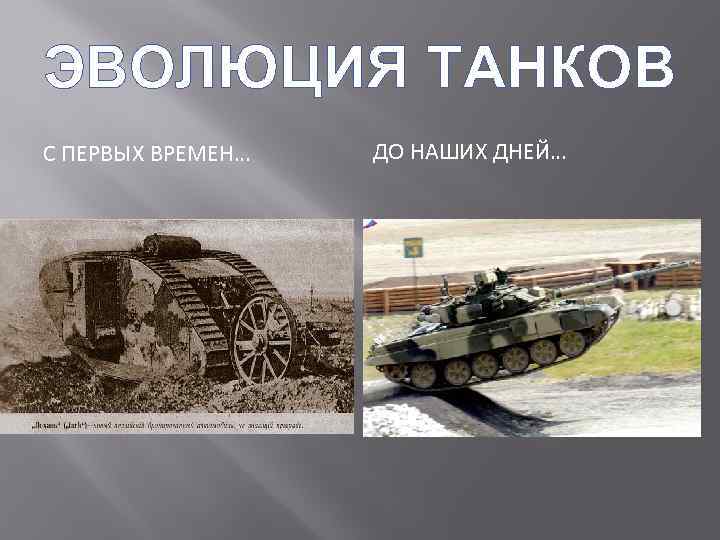 История российского танкостроения проект