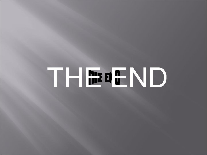 THE END 