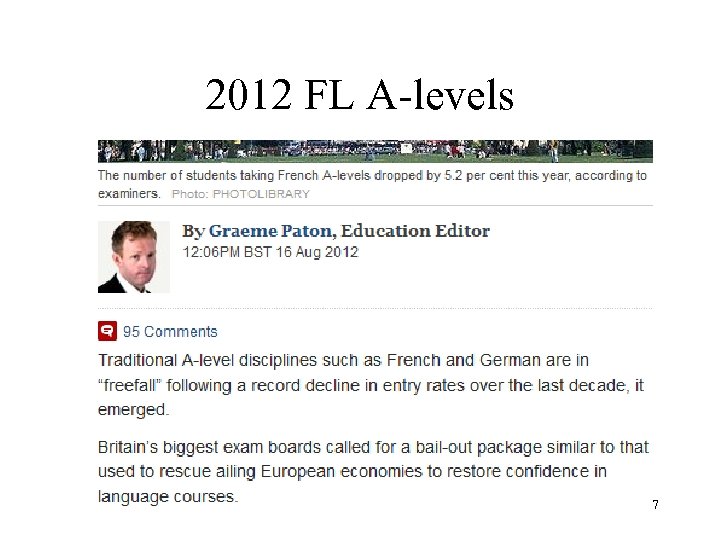 2012 FL A-levels 7 