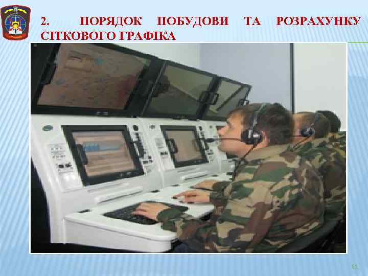 2. ПОРЯДОК ПОБУДОВИ СІТКОВОГО ГРАФІКА ТА РОЗРАХУНКУ 11 