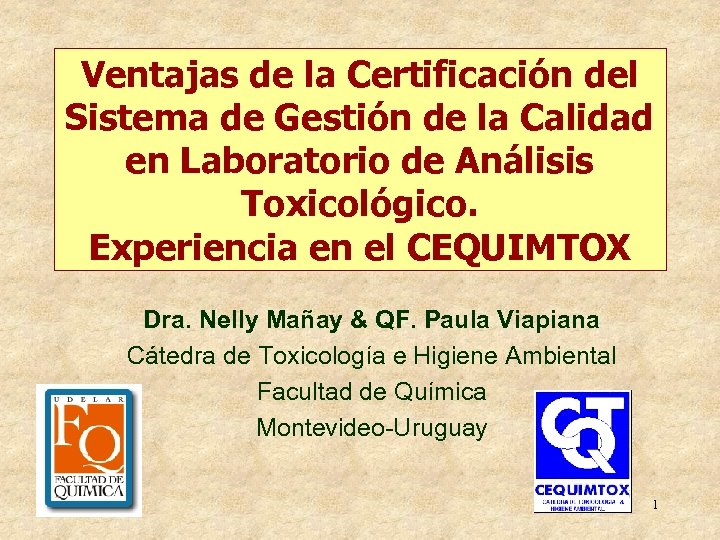 Ventajas de la Certificación del Sistema de Gestión de la Calidad en Laboratorio de