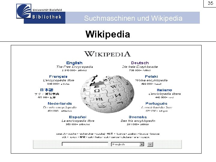 35 Suchmaschinen und Wikipedia 