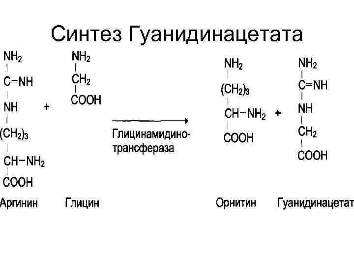 Синтез Гуанидинацетата 