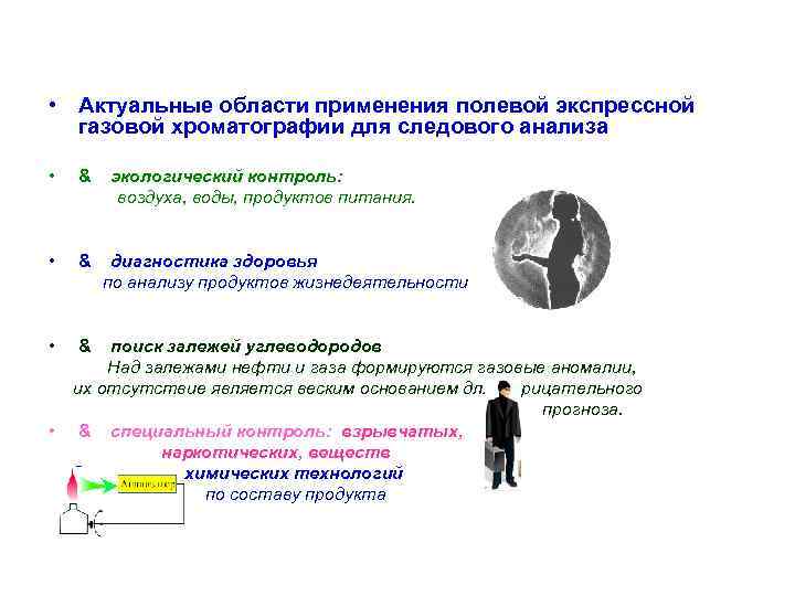  • Актуальные области применения полевой экспрессной газовой хроматографии для следового анализа • &