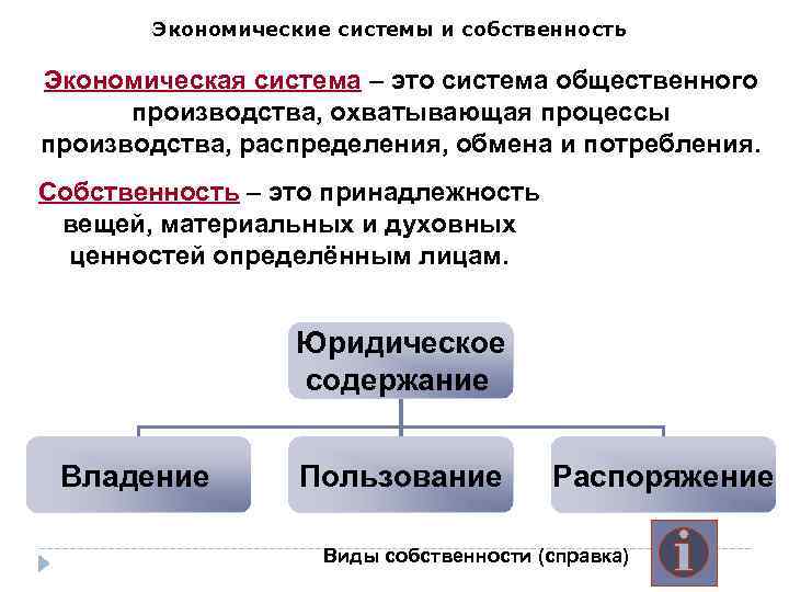 Структура экономической системы. Формы собственности экономических систем. Собственность в традиционной экономике. Экономическая система производства и распределения. Общественная собственность экономическая система.