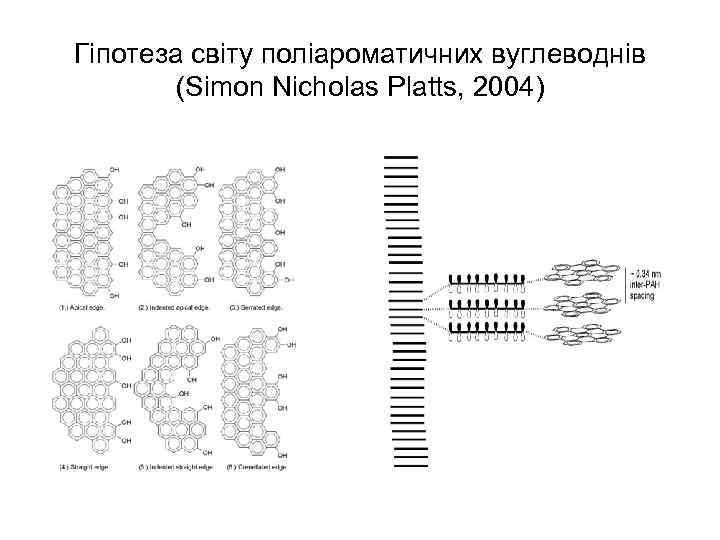 Гіпотеза світу поліароматичних вуглеводнів (Simon Nicholas Platts, 2004) 