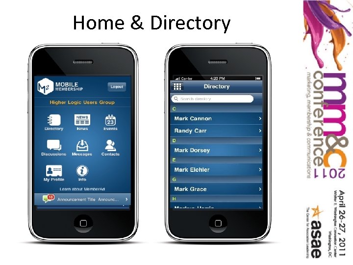 Home & Directory 