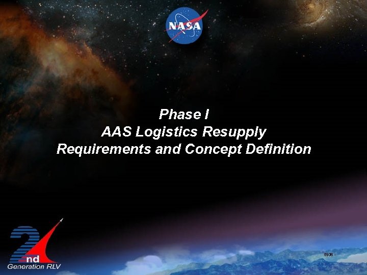 Phase I AAS Logistics Resupply Requirements and Concept Definition 5936 - 