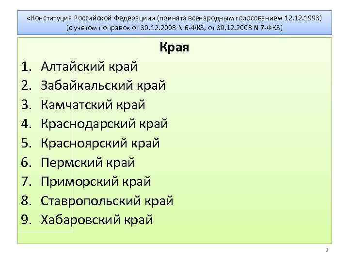  «Конституция Российской Федерации» (принята всенародным голосованием 12. 1993) (с учетом поправок от 30.