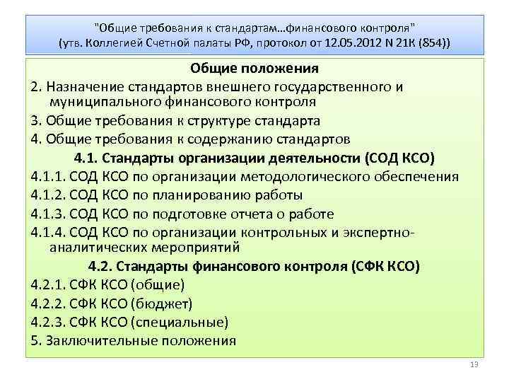 Стандарты контроля. Стандарты организации деятельности Счетной палаты РФ. Стандарты финансового контроля. Стандарты государственного финансового контроля. Стандартизация финансового контроля.