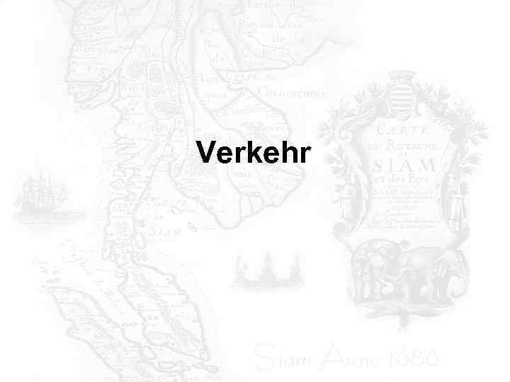 Verkehr 