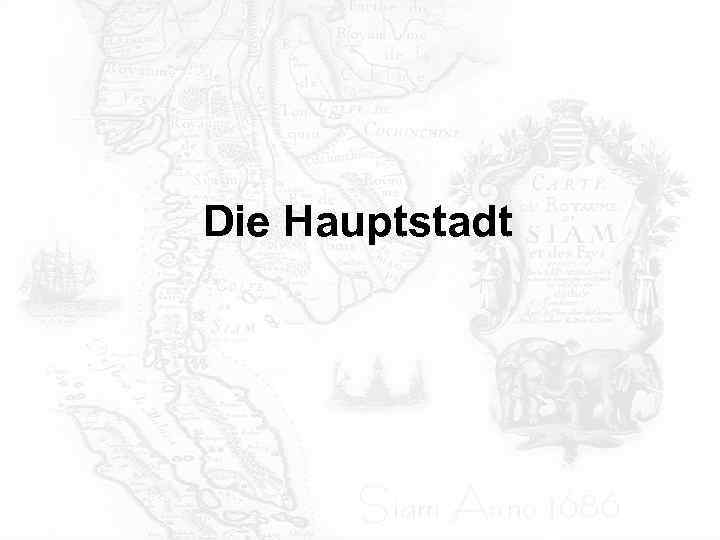 Die Hauptstadt 