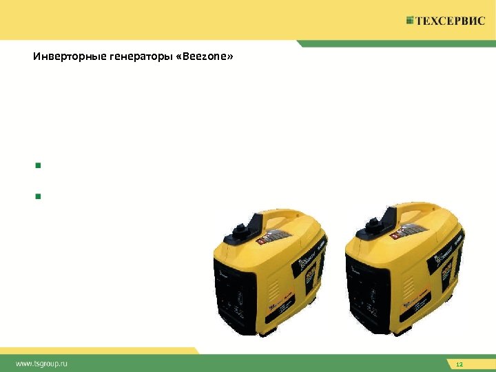 Инверторные генераторы «Beezone» 12 