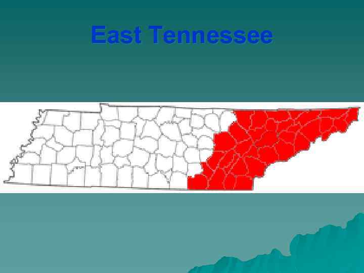 East Tennessee 