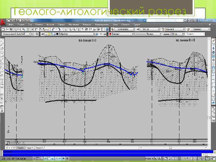 Геолого-литологический разрез 