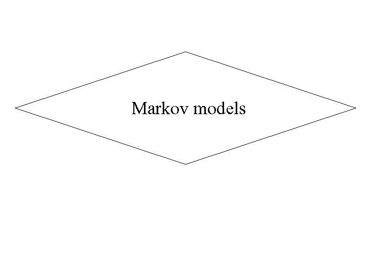 Markov models 