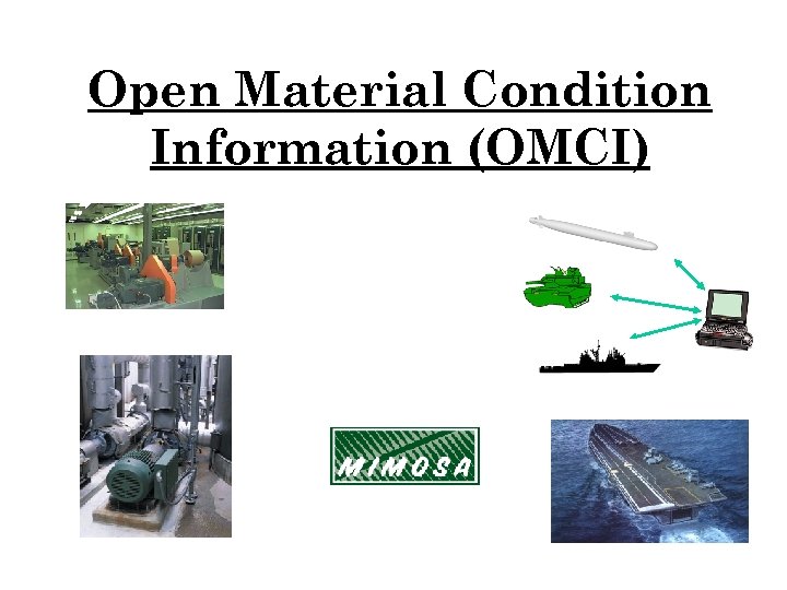 Open Material Condition Information (OMCI) 