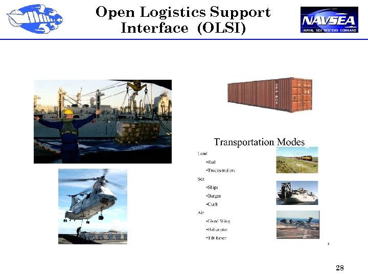 Open Logistics Support Interface (OLSI) 28 