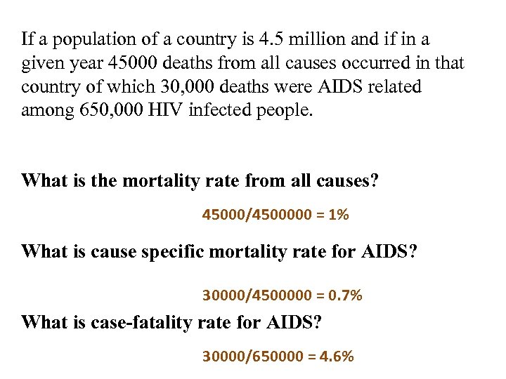 If a population of a country is 4. 5 million and if in a