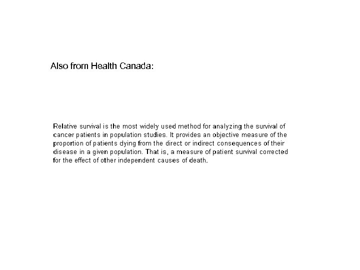 Also from Health Canada: 