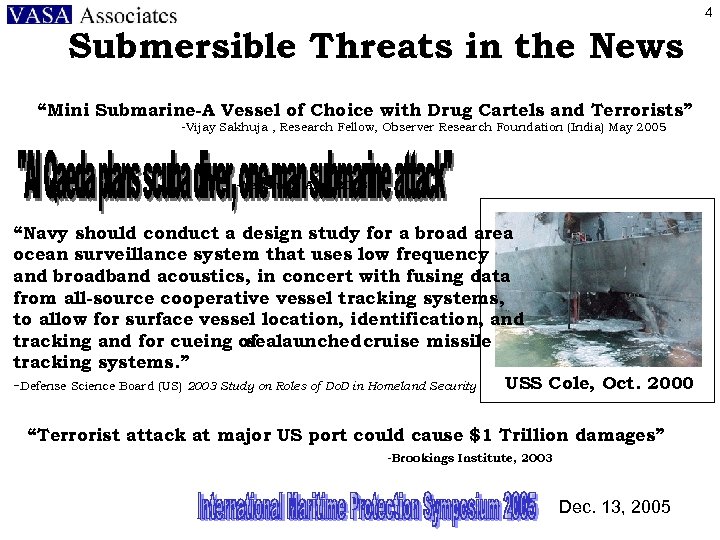 4 Submersible Threats in the News “Mini Submarine-A Vessel of Choice with Drug Cartels