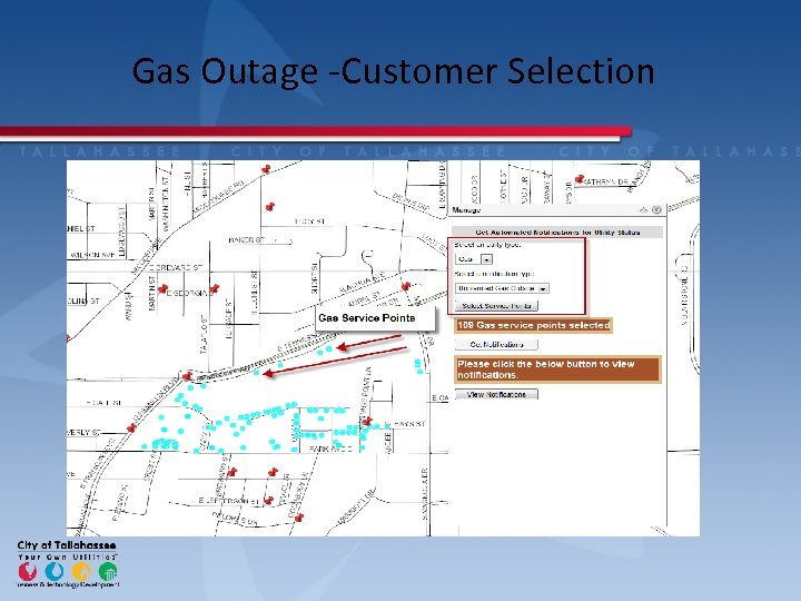Gas Outage -Customer Selection 