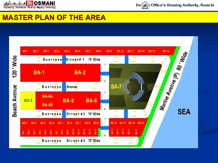 Defence Officer’s Housing Authority, Karachi MASTER PLAN OF THE AREA 