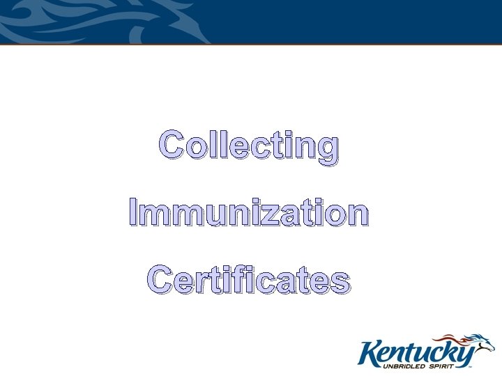 Collecting Immunization Certificates 