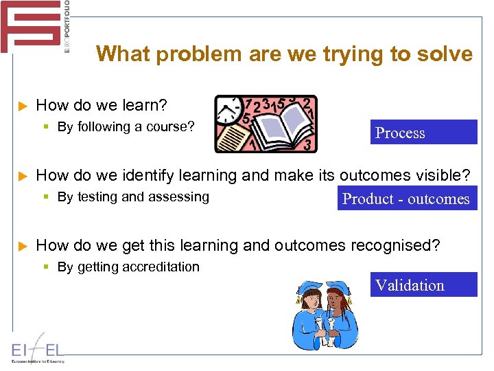What problem are we trying to solve How do we learn? By following a