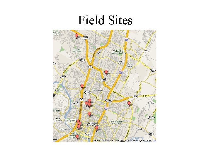 Field Sites 
