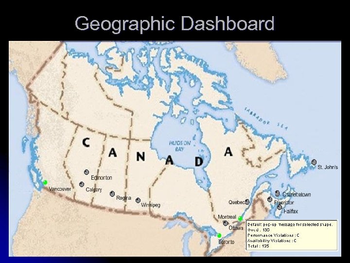 Geographic Dashboard 