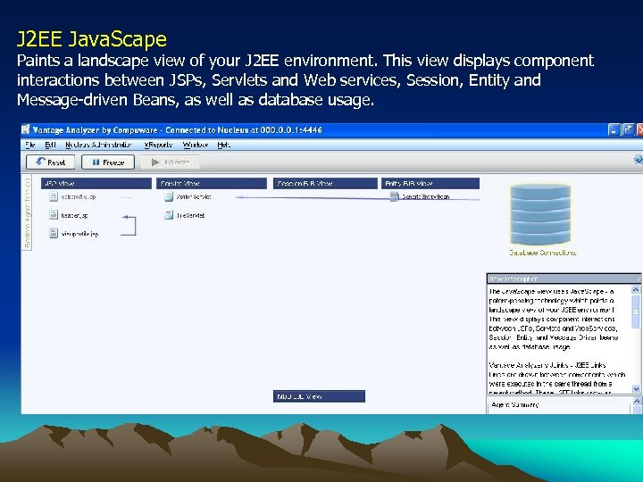 J 2 EE Java. Scape Paints a landscape view of your J 2 EE
