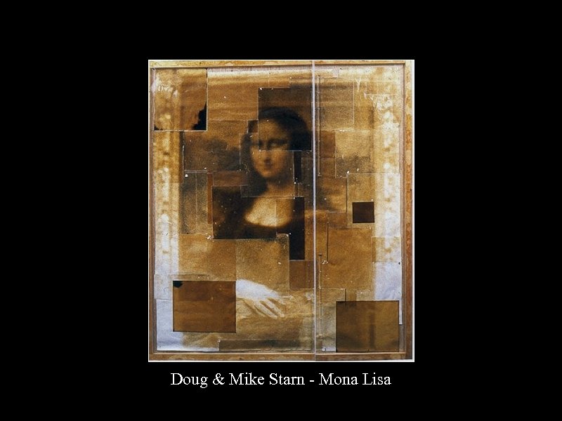 Doug & Mike Starn - Mona Lisa 