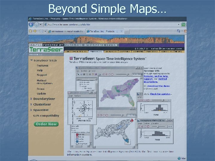 Beyond Simple Maps… 