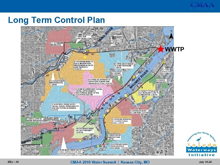 Long Term Control Plan WWTP B&V - 34 CMAA 2010 Water Summit | Kansas
