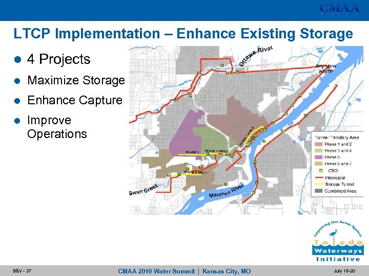 LTCP Implementation – Enhance Existing Storage l 4 Projects l Maximize Storage l Enhance