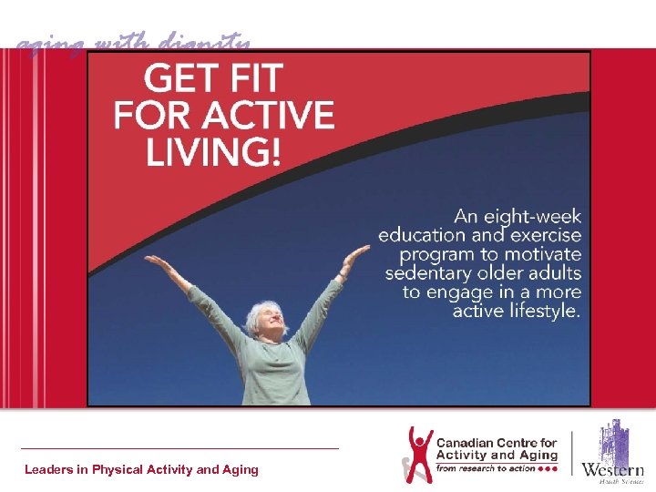 Leaders in Physical Activity and Aging 