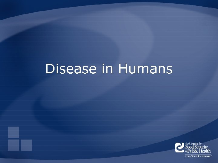 Disease in Humans 