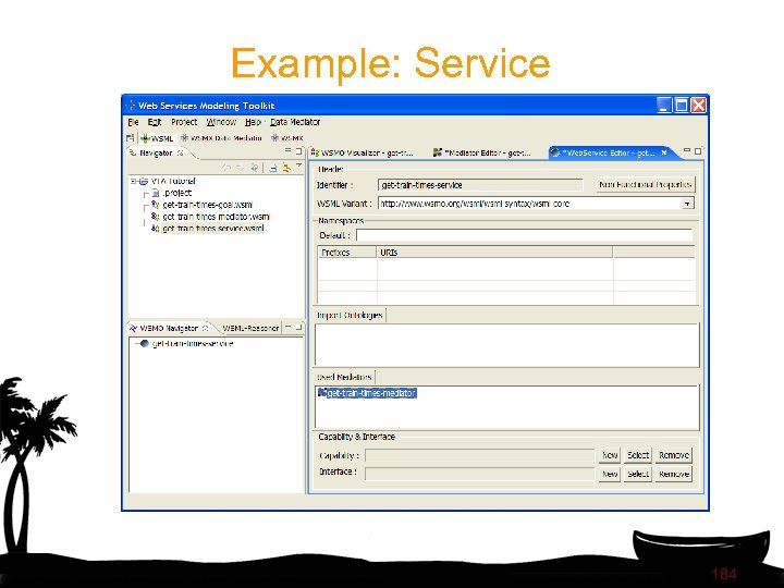 Example: Service 184 