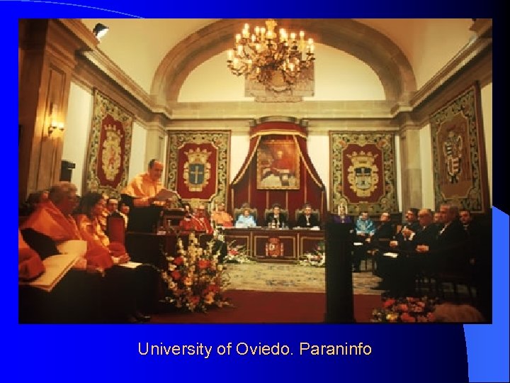 University of Oviedo. Paraninfo 